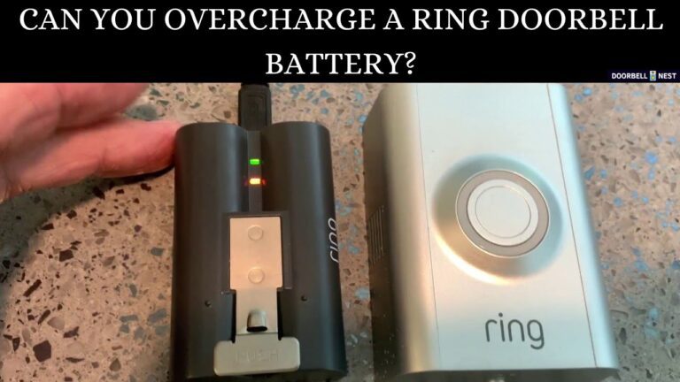 Ring Doorbell Battery: Overcharge Concerns? - Quick Guide