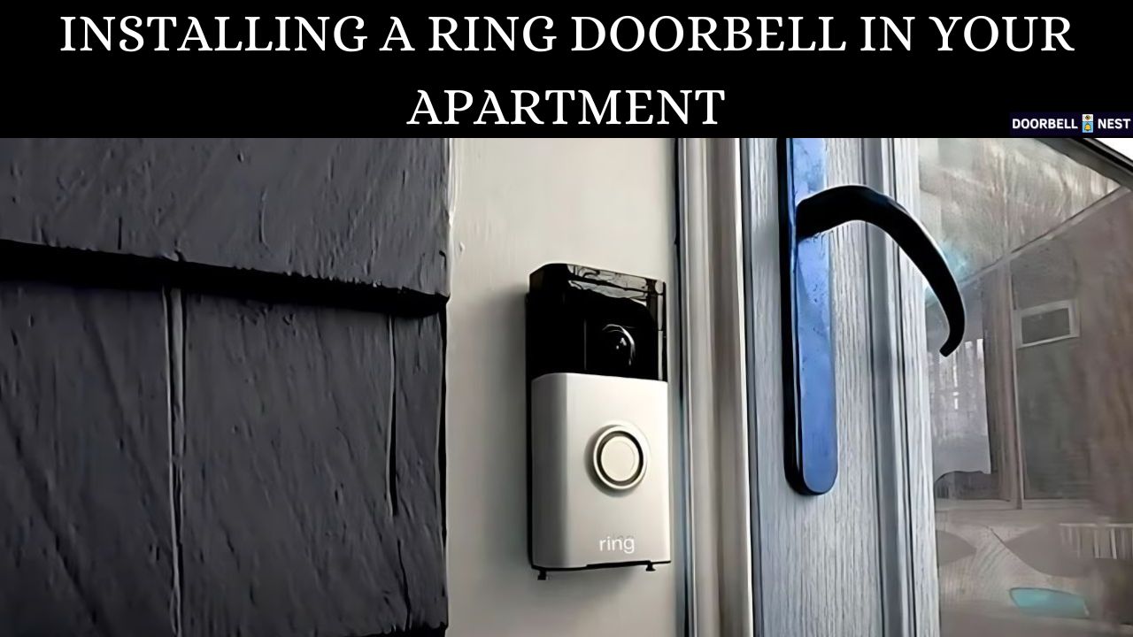 Using ring doorbell sales in an apartment